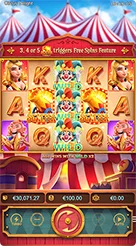 Circus Delight · Panduan Pemilihan Meriam dan Pengali Wild Circus Delight
